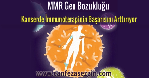 MMR Gen Bozukluğu Kanserde İmmunoterapinin Başarısını Arttırıyor